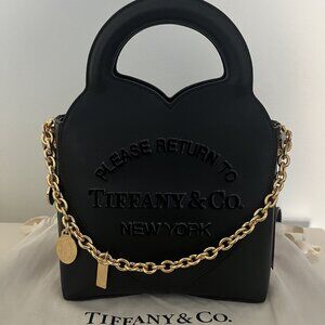 Tiffany & Co. Heart Shaped Cross Body Purse